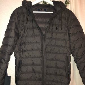 Polo Ralph Lauren puffer coat gray